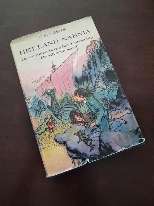CS Lewis - de wonderreis van het drakenschip/ zilveren stoel, Boeken, Kinderboeken | Jeugd | 10 tot 12 jaar, Gelezen, Ophalen of Verzenden