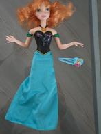 Frozen Anna geen barbie Disney, Ophalen of Verzenden, Zo goed als nieuw, Barbie