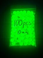 Uranium glass balls 100 pcs, Ophalen of Verzenden