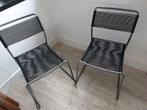 Lisa Norinder Stoelen IKEA Collectors Item, Metaal, Twee, Zwart, Ophalen of Verzenden