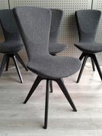 Set van 4x Variér (Stokke) Invite (Donkergrijs), Als Nieuw!, Huis en Inrichting, Stoelen, Metaal, Ophalen of Verzenden, Zo goed als nieuw