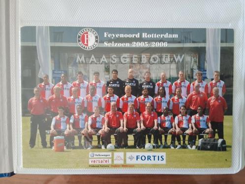 Feyenoord postkaarten 2005-2006 nieuw in map, Verzamelen, Sportartikelen en Voetbal, Zo goed als nieuw, Feyenoord, Ophalen of Verzenden
