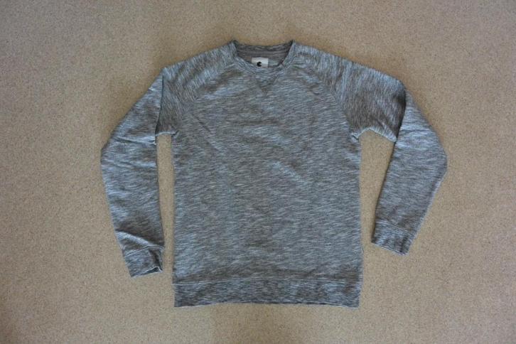 Capsize heren sweater L zwart wit grijs gemeleerd, Kleding | Heren, Truien en Vesten, Gedragen, Maat 52/54 (L), Overige kleuren