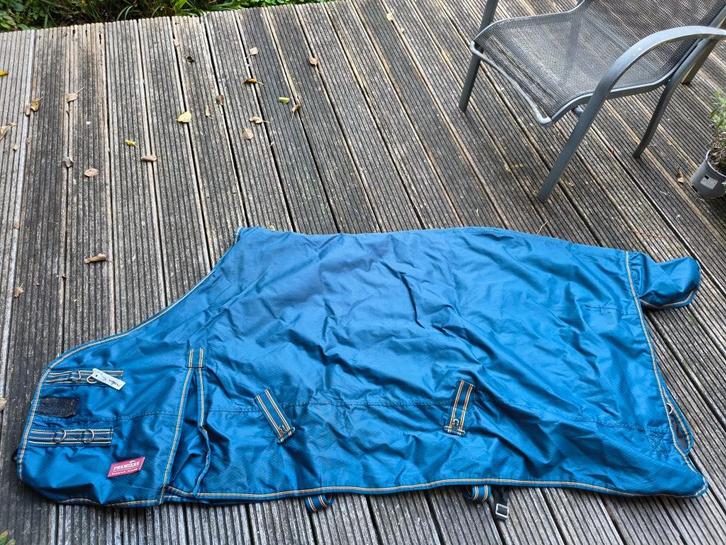 Mooie 150 gram regendeken /outdoordeken maat 185, Dieren en Toebehoren, Paarden en Pony's | Dekens en Dekjes, Zo goed als nieuw