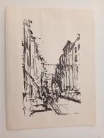 Henk Broer - 2 Litho's jaren 70 -, Antiek en Kunst, Ophalen of Verzenden