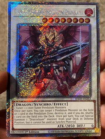Yu-Gi-Oh! Ignister Prominence, the Blasting Dracoslayer RA04 beschikbaar voor biedingen