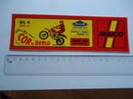sticker oud MAICO MOTORCROSS  Cor v Berlo cross motor race r, Verzenden, Zo goed als nieuw, Bedrijf of Vereniging