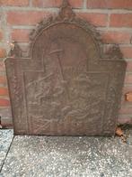 Antiek Haardplaat met Bijbelse Voorstelling, Ophalen