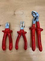 Knipex dubbelgeïsoleerde tangen (3 stuks), Ophalen of Verzenden, Zo goed als nieuw