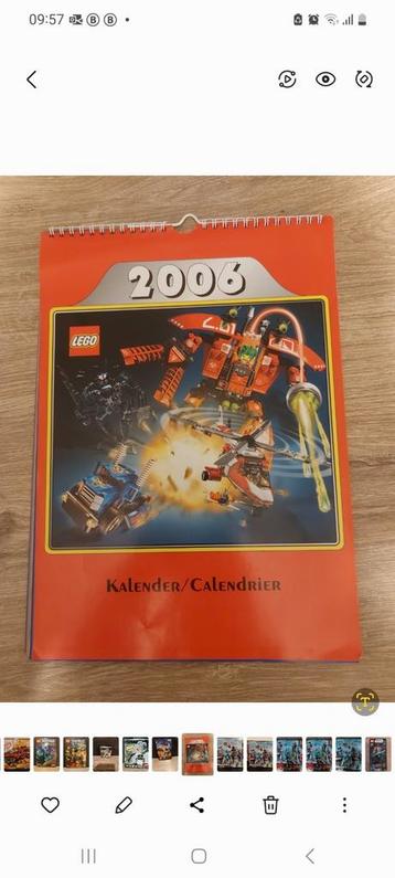 Oude Lego kalender van 2006 beschikbaar voor biedingen