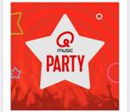 9 tickets voor Q music de Party op zaterdag 4 oktober, Tickets en Kaartjes, Drie personen of meer