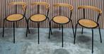 18 x Ikea Korpo design stoelen hout Bruno Rey cafestoelen, Huis en Inrichting, Wit, Ophalen of Verzenden, Zo goed als nieuw, Vijf, Zes of meer stoelen