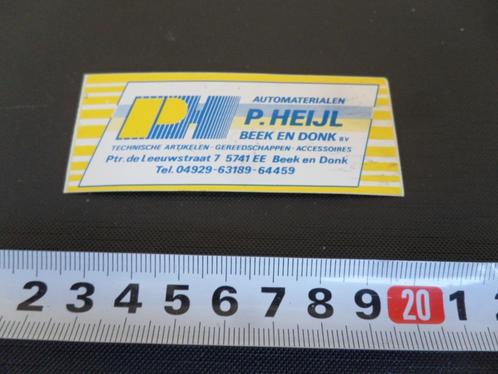 sticker beek en donk auto materialen p heijl, Verzamelen, Stickers, Zo goed als nieuw, Bedrijf of Vereniging, Ophalen