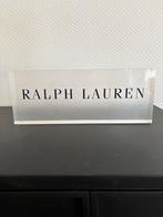 Reclame bord Ralph Lauren zwaar acryl, Ophalen of Verzenden, Zo goed als nieuw, Reclamebord