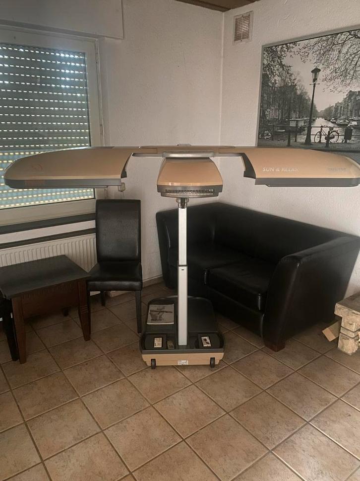 Sunmobile HB 977 Infrarood Zonnehemel 38 uur, Witgoed en Apparatuur, Zonnebanken en Gezichtsbruiners, Gebruikt, Zonnebank enkelzijdig