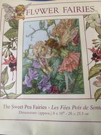 BORDUURPAKKET FLOWER FAIRIES THE SWEET PEA FAIRIES, Verzenden, Nieuw, Handborduren, Borduurpakket