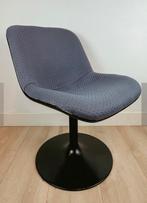 2 Artifort houtoku stoelen draaistoel kuipstoel, Huis en Inrichting, Stoelen, Ophalen, Twee, Zwart, Stof