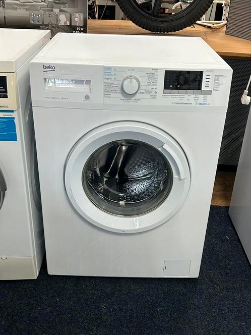 Beko steamcure 1600 toeren 8 kg incl Garantie&Bezorgen, Witgoed en Apparatuur, Wasmachines, Zo goed als nieuw, 6 tot 8 kg, 85 tot 90 cm