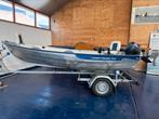 Alminium visboot, Watersport en Boten, Tot 10 pk, Ophalen of Verzenden, 3 tot 6 meter, Buitenboordmotor