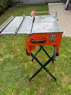 Van Voorden Tegelzaag - Professioneel, Doe-het-zelf en Verbouw, Ophalen, Gebruikt, Overige typen, 600 tot 1200 watt
