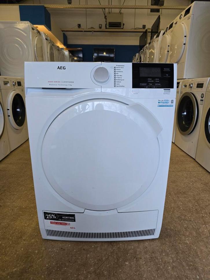 AEG 6000 Series condensdroger | 7 kilo | Gratis thuis 🚚✅️, Witgoed en Apparatuur, Wasdrogers, Zo goed als nieuw, Condens, Voorlader