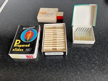 Microscoop Objectglaasjes met afdekglaasjes beschikbaar voor biedingen