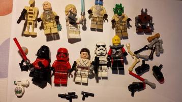 lego figuurtjes star wars darth vader trooper luke duros oop beschikbaar voor biedingen