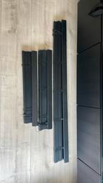 Zwarte jaloezieën 3 stuks, Huis en Inrichting, Ophalen, Gebruikt, 100 tot 150 cm, 100 tot 150 cm