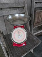 Emaille keukenweegschaal, Antiek en Kunst, Antiek | Emaille, Ophalen of Verzenden