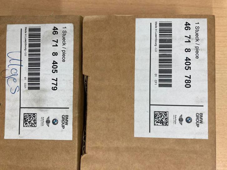 BMW Voetsteunen Optie 719 gebruikt 1200 en 1250 GS(A), Motoren, Accessoires | Overige, Zo goed als nieuw, Ophalen of Verzenden