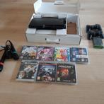 Met Multiman Jailbroken PS 3  met enorm veel spellen ., Met 2 controllers, Gebruikt, Ophalen of Verzenden, 320 GB