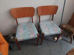 Vintage Stoeltjes, Huis en Inrichting, Stoelen, Ophalen, Hout, Gebruikt, Twee
