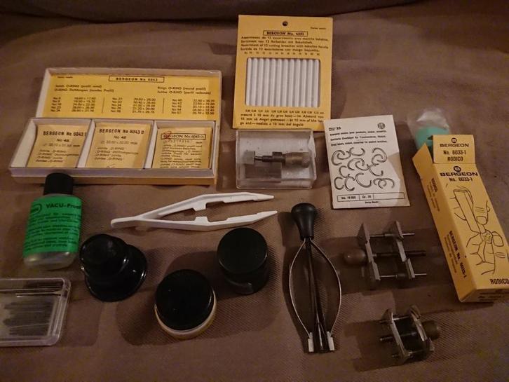 Lot Partij Horlogemakers Gereedschap Bergeon Zie Foto, Antiek en Kunst, Antiek | Gereedschap en Instrumenten, Ophalen of Verzenden