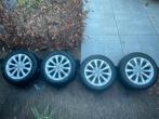 Audi A6 winterbanden en velgen 17inch, Auto-onderdelen, Ophalen, Gebruikt, Banden en Velgen, 17 inch