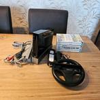 Nintendo Wii met 6 games, controller, nunchuck en stuurtje, Spelcomputers en Games, Spelcomputers | Nintendo Wii, Met 1 controller