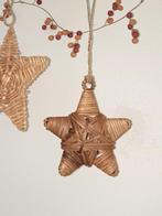 Kerst rotan rieten ster hanger bruin, Diversen, Kerst, Ophalen of Verzenden, Zo goed als nieuw