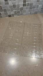 2x Impression NEW imprint mat mold fondant vierkant, Nieuw, Ophalen of Verzenden