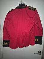 Rode Jas met Gouden Details - Maat XL, Kleding | Dames, Carnavalskleding en Feestkleding, Ophalen of Verzenden, Zo goed als nieuw