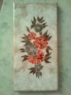 bloem tegel 20x10cm d, Ophalen of Verzenden