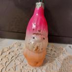 B1168 oude kerstbal kerstman 8,5 cm, Diversen, Ophalen of Verzenden, Gebruikt