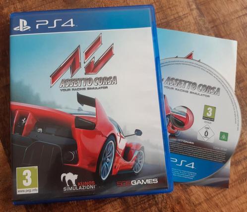 Assetto Corsa - Your Racing Simulator - PS4, Spelcomputers en Games, Games | Sony PlayStation 4, Zo goed als nieuw, Racen en Vliegen