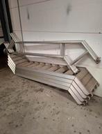 Euroscaffold rolsteiger trappen (245) incl leuningen izgst!!, Ophalen, Rolsteiger of Kamersteiger, 5 meter of hoger