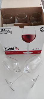 Libbey Allure 6 wijnglazen van 41cl NU SLECHTS 14,95!, Overige typen, Zo goed als nieuw, Ophalen