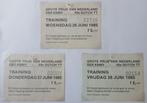 TT Assen gebruikte entree kaarten TT 1985 - 2005, Ophalen, Gebruikt, Motoren