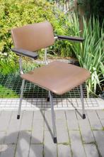 Gispen - André Cordemeyer - vintage 1235 “sokkenstoel”, Huis en Inrichting, Stoelen, Ophalen, Gebruikt, Bruin, Vintage - Mid Century Modern - industrieel