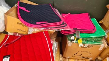 Partij sjabrakken/zadeldekjes 25 stuks  beschikbaar voor biedingen