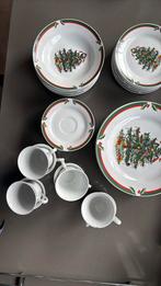 Kerstservies 8 delig, Antiek en Kunst, Ophalen