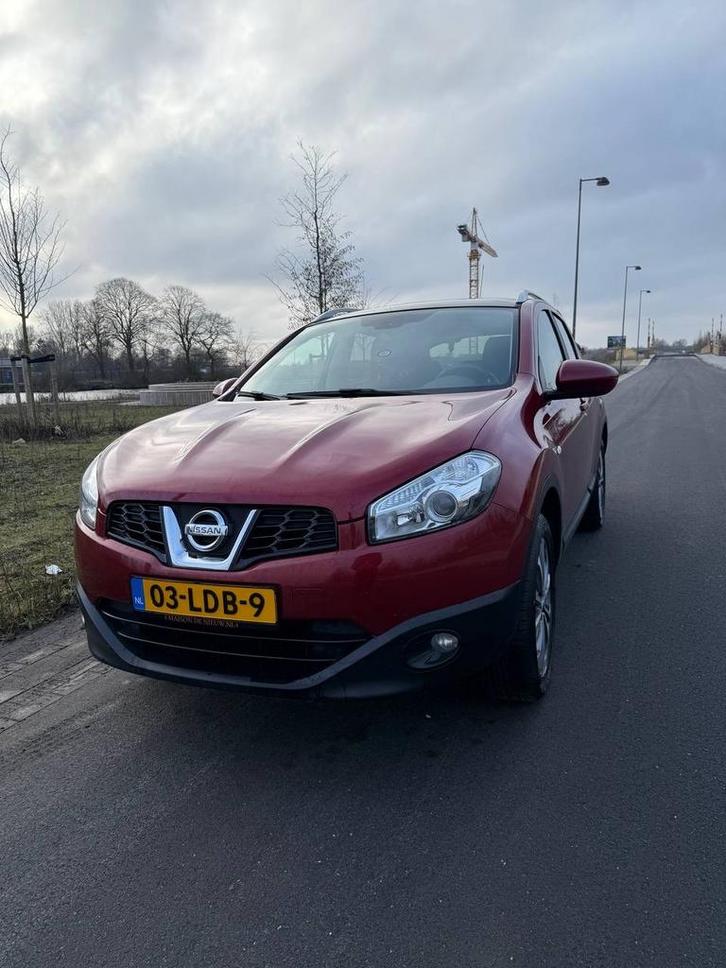 Nissan Qashqai 1.6 2WD 2010 Rood, Auto's, Nissan, Particulier, Qashqai, ABS, Achteruitrijcamera, Adaptieve lichten, Airbags, Airconditioning