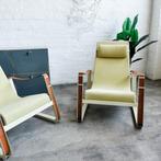 Vitra - Cité - Fauteuil - Geel/Creme - Jean Prouvé - TOPstaa, Stof, Gebruikt, Overige kleuren, Verzenden
