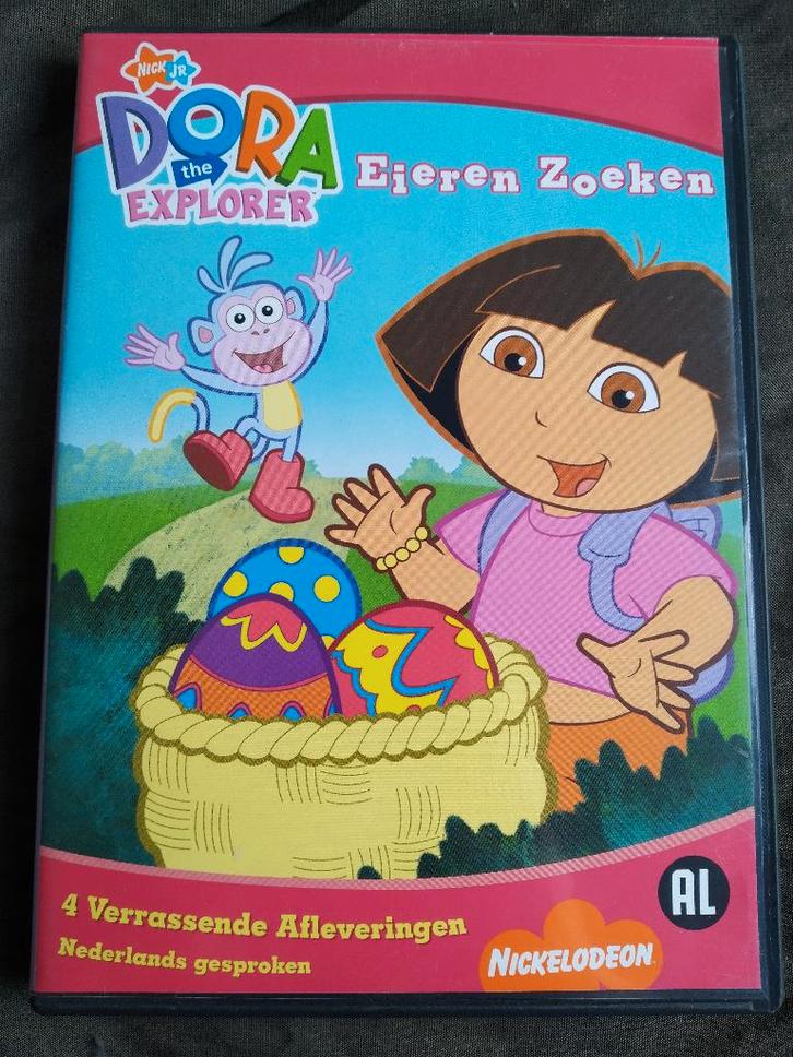 Dora the Explorer - Eieren zoeken / Pasen, Cd's en Dvd's, Dvd's | Kinderen en Jeugd, Zo goed als nieuw, Tv fictie, Alle leeftijden